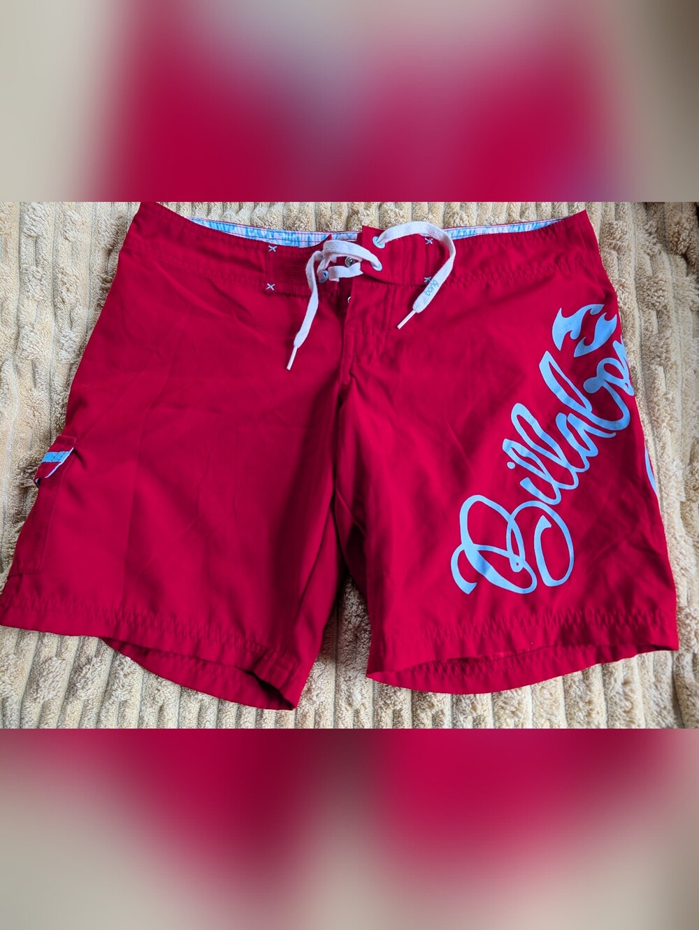 Vtg Billabong Surf Shorts Size 1